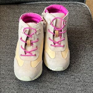 Old Navy Kids Sneakers with Pink and Tan